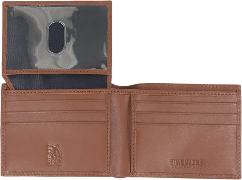 Miniatura 2 de Steve Madden Cartera RFID de cuero para hombre con bolsillos abatibles