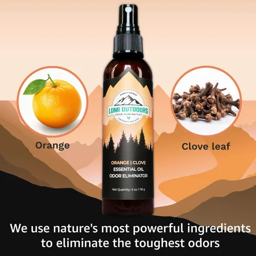 Miniatura 3 de Lumi Outdoors Ambientador natural - Clavo de naranja - Aceite esencial que elimina olores en aerosol