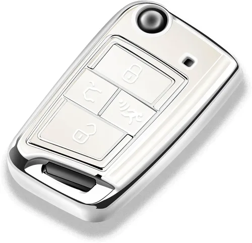 Miniatura 9 de Tukellen Funda para llavero Volkswagen, funda de TPU suave de alta calidad con protección completa para llavero VW Arteon Atlas Golf Jetta Passat