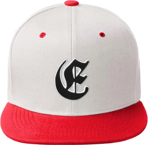 Miniatura 1513 de Daxton Gorra clásica con visera de billete plano con letras del alfabeto inglés antiguo de la A a la Z