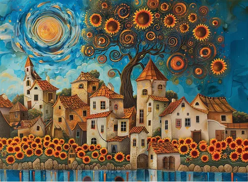 Miniatura 8 de Anatolian Puzzle -Calm Street, 1000 piezas Puzzle, #1203