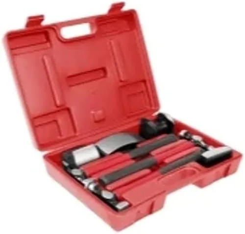 Miniatura 3 de K-Tool International 70511 - Juego de martillos para carrocería y guardabarros, talleres de reparación y bricolaje, cabezas de martillo mecanizadas