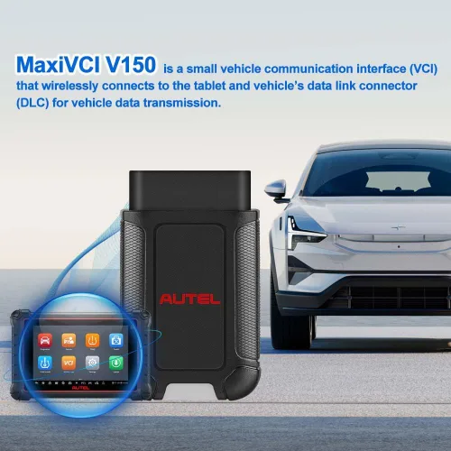Miniatura 2 de Autel Interfaz de comunicación de vehículo Bluetooth MaxiVCI V150, escáner OBD VCI150, diagnóstico completo, trabajo con TS900, MP900-BT, MP900Z-BT