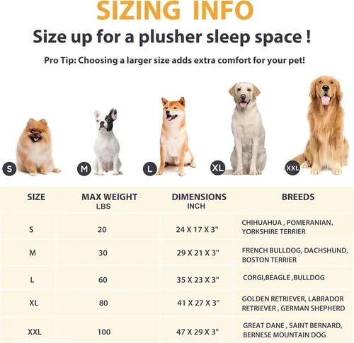 Miniatura 7 de Tapete para jaula para perros de tamaño XL, cama de espuma viscoelástica de 41 x 27 pulgadas, lavable y antideslizante, tapete ultrasuave para Oscuro