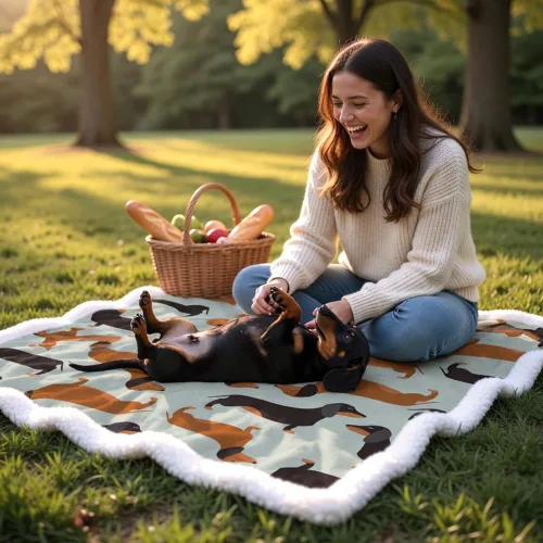 Miniatura 109 de Autumn Teddy Dog Patchwork Sherpa Blanket Fall Cozy Throw Blanket Cute Puppy Quilt Style Warm Soft Blanket for Couch Sofa Bedroom Decor 50x60 Inches