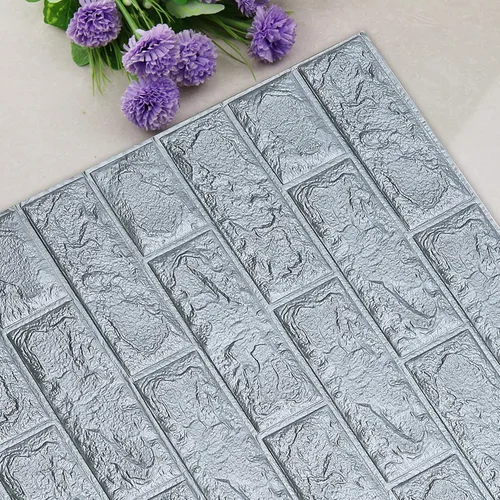 Miniatura 10 de UNICOO - Paneles de pared 3D autoadhesivos con efecto ladrillos reales para habitación de niños, baño, sala de estar, 116 pies cuadrados, 20 Grano