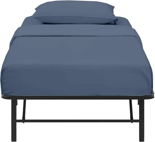Miniatura 4 de Juego de sábanas bajeras de 4 piezas de 33 x 75 pulgadas, 100 % algodón, perfecto para cama de matrimonio estrecho, cama de campamento, cuna de Lino
