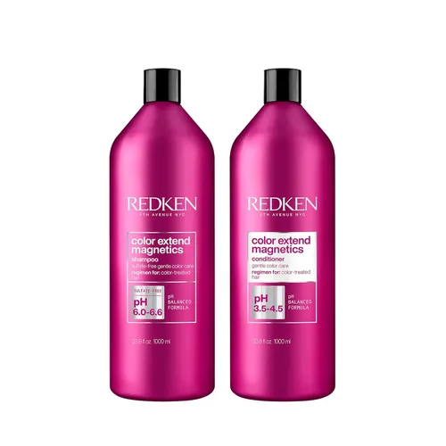 Miniatura 8 de Redken Color Extend Magnetics Shampoo & Conditioner For Color-Treated Hair - Gently Cleanses & Protects Color With Amino Acid