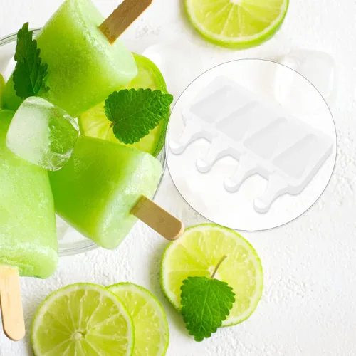 Miniatura 5 de Herramienta de helado, herramienta de barra de hielo de silicona multirejilla, a prueba de calor, reutilizable, herramienta para hacer helados