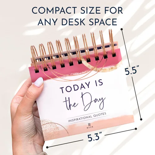Miniatura 6 de RYVE Calendario Motivacional - Calendario de Hojas Diarias con Frases Inspiradoras - Regalos Motivacionales y Regalos Inspiradores para Mujeres