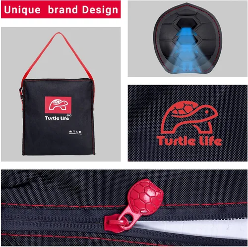 Miniatura 3 de Turtle Life Funda para silla de patio, impermeable, resistente, para exteriores, con ventilación de aire mejorada, 1 paquete, 64 pulgadas de largo x