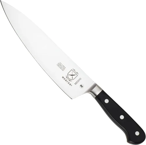 Miniatura 3 de Mercer Culinary M23500 Renaissance - Juego de bloques de cuchillos forjados de 6 piezas, bloque de vidrio templado