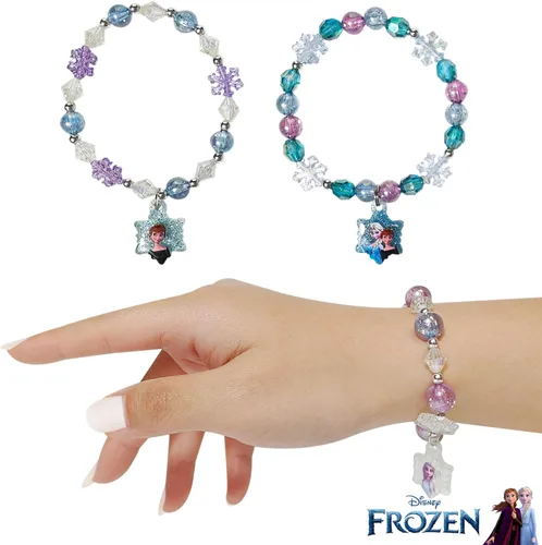 Miniatura 5 de LUV HER Girls Jewelry Set - Dress Up Toy Jewelry Box Set with Bead Necklaces, Bracelets, and Rings - Frozen Play Accessories - Ages 3+