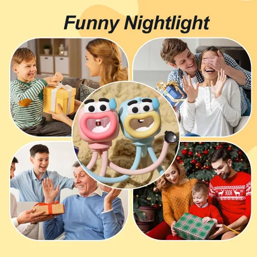 Miniatura 2 de Luz Nocturna de Forma Cambiable Graciosa, 2025 Luces Nocturnas DIY de Forma Divertida para Habitación de Adultos, Niños y Niñas, Luz Nocturna