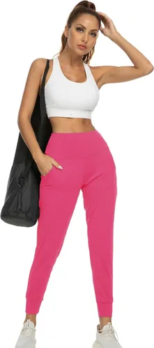 Miniatura 110 de Kcutteyg - Pantalones deportivos con bolsillos para mujer, diseño suave, ligero y de secado rápido, para entrenamiento, gimnasia, yoga y correr
