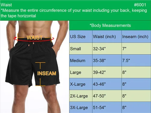 Miniatura 3 de NELEUS Pantalones cortos de correr para hombre de 7 pulgadas con bolsillos