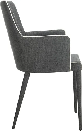Miniatura 10 de Safavieh Home Collection Summerset Mid-Century - Silla moderna con brazos negros