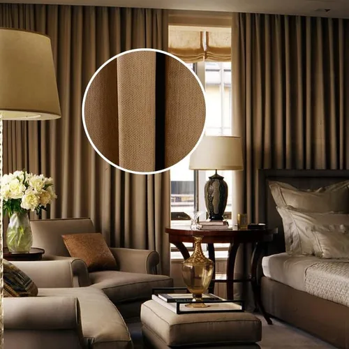 Miniatura 3 de Cortinas modernas para ventana, opacas con pliegues sólidos para ventana, tratamiento de ventana corrediza con ganchos de 4 puntas para dormitorio