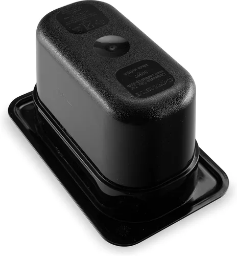 Miniatura 6 de Carlisle FoodService Products StorPlus - Recipiente de almacenamiento de alimentos de tamaño 1/9 para servir y almacenar alimentos fríos o Negro