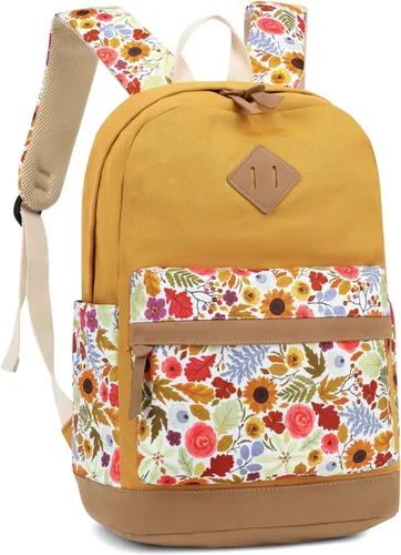 Miniatura 11 de Leaper Mochila escolar linda para niñas: bolsas de lona Kawaii para niñas de 10 a 12 años - Mochilas de viaje para laptop para adolescentes