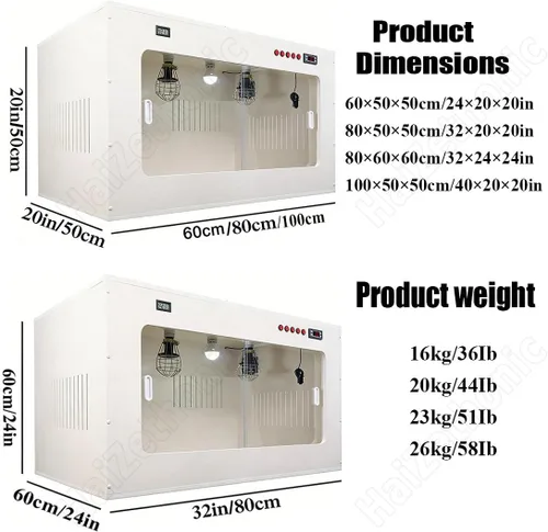 Miniatura 6 de Compact Brooder Nursery,Portable Insulated Puppy Incubator,with Heating & Fan,for Safe Transport and Home Care of Newborn Dogs, Cats,and Other Small