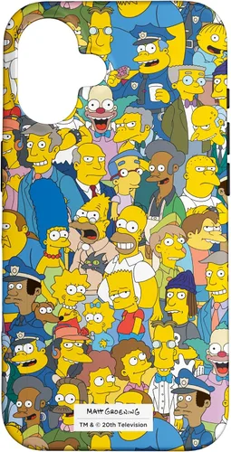 Miniatura 32 de The Simpsons Springfield Characters Print - Carcasa para iPhone 17