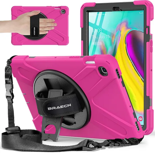 Miniatura 10 de BRAECNstock Para Samsung Galaxy Tab S5e Funda 10.5 Pulgadas 2019 (SM-T720/T725/T727) Con Protector De Pantalla Soporte De Lápiz Soporte