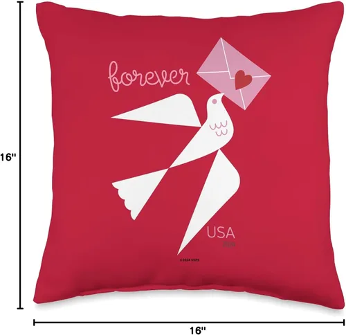 Miniatura 4 de USPS Love Bird - Almohada para el día de San Valentín