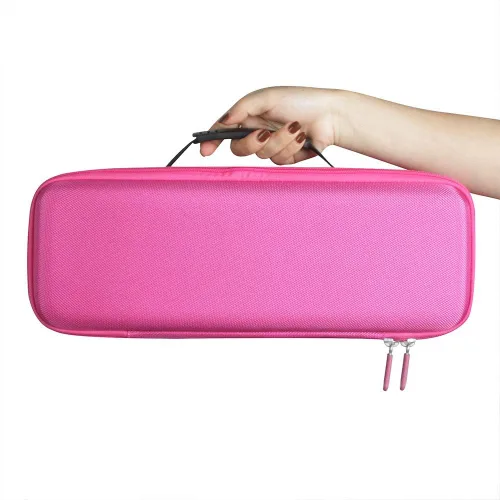 Miniatura 6 de Hermitshell Estuche de viaje para secador de pelo Revlon/Umeely de un solo paso y cepillo de aire caliente voluminizador (rojo plomo)