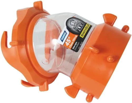 Miniatura 8 de Camco RhinoFLEX Tubo desagüe extensible, 90 grados, Transparente
