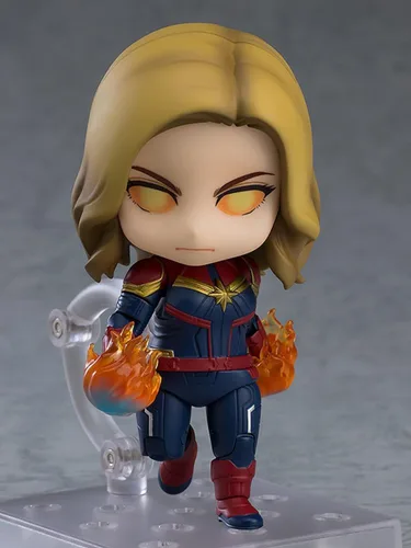 Miniatura 4 de Buena sonrisa - Nendoroid - Marvel - Vengadores - Capitana Marvel: Edición Héroe DX Ver., Multicolor (G90871)