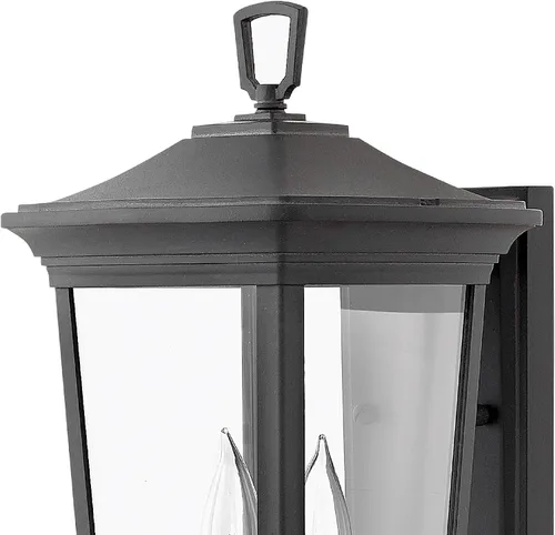 Miniatura 3 de Hinkley Bromley Collection - Linterna pequeña de pared LED de 4 W, color negro museo