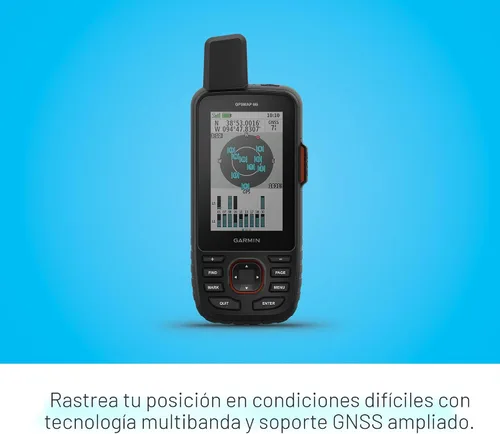 Miniatura 6 de Garmin GPSMAP 67i GPS de mano resistente con tecnología satelital inReach®, mensajería bidireccional, SOS interactivo, mapeo