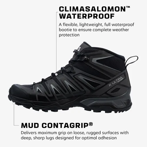 Miniatura 3 de Salomon Men's X Ultra Pioneer Mid Climasalomon Waterproof Hiking Boot