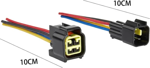Miniatura 2 de Conector de cable eléctrico de 2 pines, enchufe impermeable macho hembra de 16 AWG, enchufe de desconexión rápida, adecuado para automóvil, camión