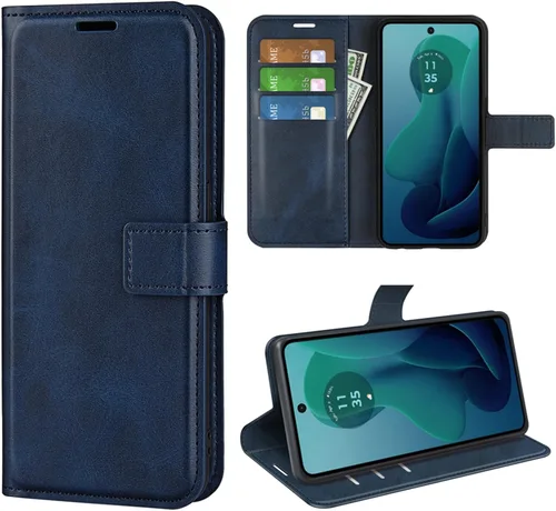 Miniatura 17 de Funda con tapa para Motorola Moto G 5G 2022 Cartera de cuero PU Funda protectora magnética para teléfono móvil Moto G (2022) Funda tipo libro