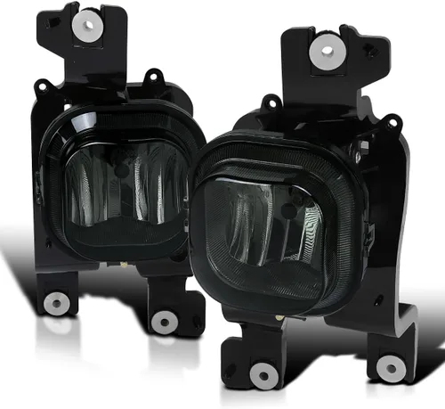 Miniatura 10 de Spec-D Tuning Luces antiniebla de conducción transparentes + bombillas + interruptor compatible con Ford F250 F350 F450 F550 Super Duty L+R Pair