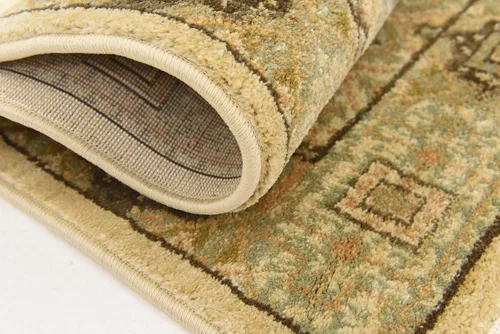 Miniatura 9 de Unique Loom Palace Collection - Alfombra de área Jefferson (2 pies x 3 pies 1 pulgada, rectangular, crema/caramelo)