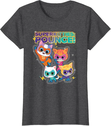 Miniatura 7 de Disney Junior SuperKitties Pounce! Camiseta de equipo completo, talla S