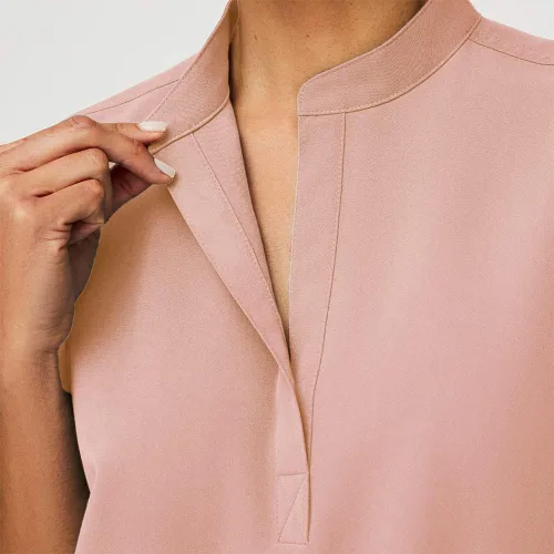 Miniatura 4 de niaahinn Ropa quirúrgica de hospital para mujer, moderna, con cuello en V y pantalones de uniforme médico, varios