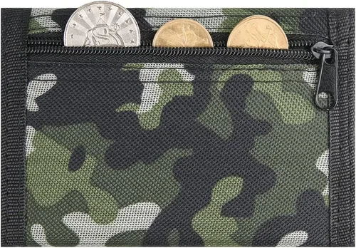 Miniatura 6 de Lamiza Billetera para niños y niñas, adolescentes, billetera de lona para niños, bonitas carteras con cremallera para jóvenes con bolsillo