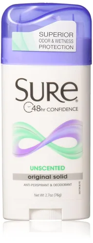 Miniatura 14 de Sure Desodorante 2.7 oz Original Solid Regular (Paquete de 6)