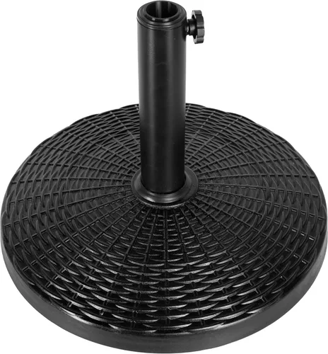 Miniatura 10 de Simple Deluxe - Base resistente para sombrilla de patio de 20" con soporte de acero, rellenable con agua, para exteriores, césped, jardín, redonda