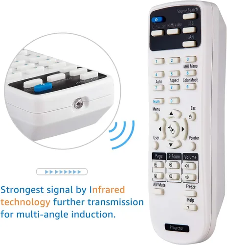 Miniatura 4 de Control remoto para proyectores Epson Home Cinema EB EMP EX VS H BrightLink Powerlite Series
