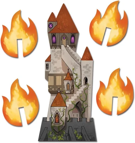 Miniatura 4 de The Wizard's Tower Castle Panic Expansion Juego de mesa para adultos y familia. Juego de mesa cooperativo. A partir de 8 años. Para 1 a 6 jugadores
