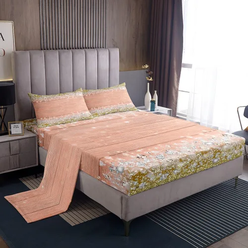 Miniatura 20 de Feelyou Sábanas de cama de lujo para niñas, juego de ropa de cama de lujo para niñas, juego de ropa de cama rosa jade ultra suave decoración