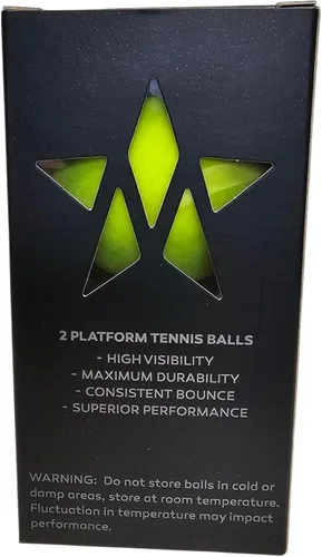 Miniatura 5 de Master Athletics Pelota de tenis con plataforma de alta visibilidad (HV)