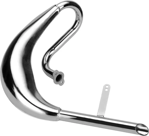 Miniatura 5 de YOXUFA - Kit de tubo de escape para bicicleta motorizada con cámara de expansión, silenciador, compatible con 80 cc, 100 cc, 49 cc, 50 cc, motor