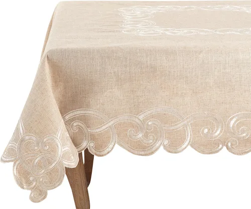 Miniatura 3 de SARO LIFESTYLE QX168 - Mantel individual de 4 piezas, 14 x 20 pulgadas, natural