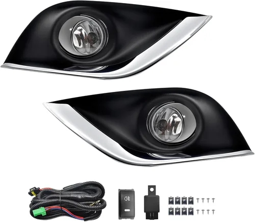 Miniatura 22 de Lámpara de luces antiniebla, compatible con Ford Expedition 1999-2002, F-150 1999-2003 y F-150 Heritage 2004, lado del conductor y del pasajero